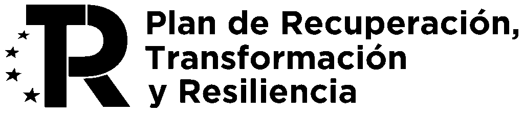 Logo PRTR tres líneas_NEGRO